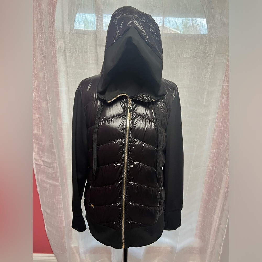 Michael Kors Black jacket with hood